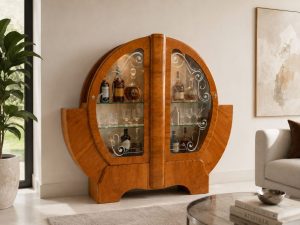 Vrhunska vitrina Art Deco